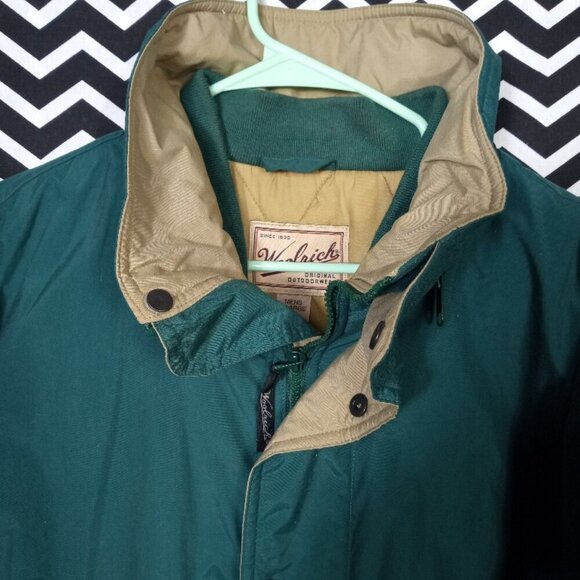 Vintage WOOLRICH quilted puffer style jacket parka coat mens XL - cr - Picture 5 of 5